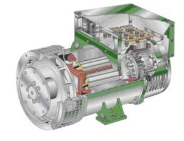 弋江发电机内部结构图 弋江发电机内部结构图